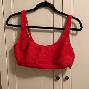 Old navy red bikini top